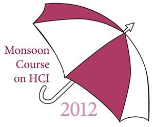 Monsoon Course on HCI 2012